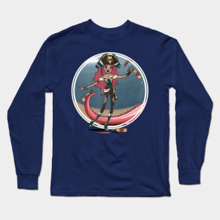 Tipsy, the Piratess! Long Sleeve T-Shirt